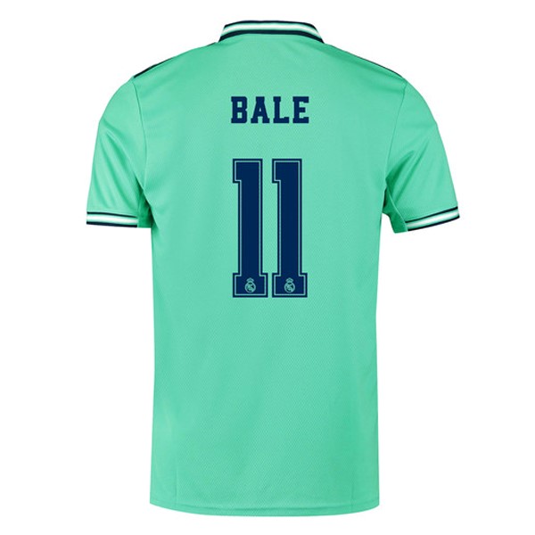 Trikot Real Madrid NO.11 Bale Ausweich 2019-20 Grün Fussballtrikots Günstig